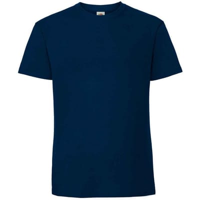 Fruit Of The Loom Heren Ringgesponnen Premium T-Shirt (Blauw in de bergen)