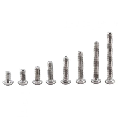 Dailygoods- Moer M2,5 set 300 stuks - Zeskantmoeren - Roestvrij staal A2 - Schroeven - Huishoudelijk gebruik - Corrosiebestendig