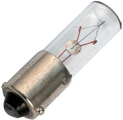 Signaallamp Ba9s 12V 2W - 166 mAh - Per stuk - T8 Gloeilamp Ø8mm - 30mm - 2500K - Dimbaar