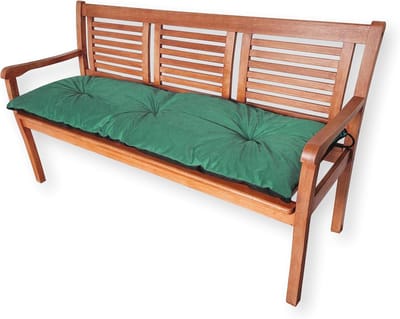 Luxe Textiel Buitenbankkussen voor Palletbank & Tuinbank (150x60 cm, Groen)