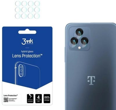 3MK Lens Protect - Voetbeschermer - T-Mobile T Phone 5G - 4 Stuks - Doorzichtig