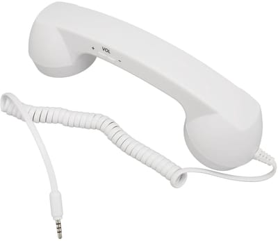 Dailygoods - Retro Telefoon Oude Telefoon Vintage Telefoonhoorn voor Mobiele Telefoons Handsets voor Mobiele Telefoons Retro Telefoon voor Telefoon Retro Telefoonhoorn Telefoon voor Mobiele