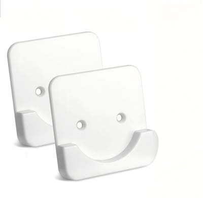 Stanghouder – 2 stuks – 8x8 cm – Stangbeugel – Stangbevestiging – Vierkante stanghouder – Gordijnstangbeugel – Houder voor deurgordijnstang – Douchegordijnstangbeugel – Stangsteun – Vierkante steunbeugel – Bevestigingsclip voor stang