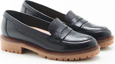 Damart - Mocassins met profielzool en Amortyl-demping - Dames - Zwart - 37