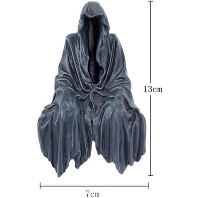 12cm Dementor Mysterieuze Man In Zwart Figuur Lord Of The Rings Zittend Model Poppen Speelgoed Anime Collectie Bureau Spel Ornamenten