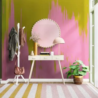 Fotobehang - Colour Fusion 250x250cm - Vliesbehang