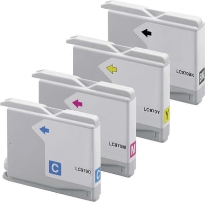 Huismerk geschikt voor Brother LC-970 XL inktcartridges - DCP-135C - DCP-150C - DCP-153C - DCP-157C - MFC-235C - MFC-260C