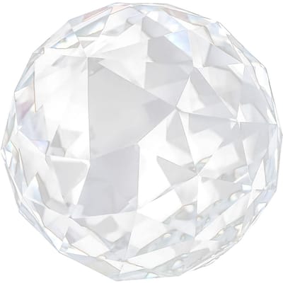 1 Pièce 60 80mm Cristal Taillé Clair Prismes Boule de Verre Décor Maison Hôtel Quincaillerie Raccords Chaud 60MM/2.36in