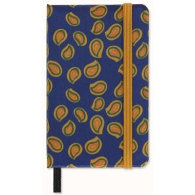 Moleskine le silk collection notitieboekje xs bordeaux blauw blanco (cadeaubox)