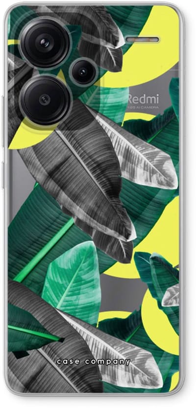 Case Company® - Hoesje geschikt voor Xiaomi Redmi Note 13 Pro plus hoesje - Fantasie jungle - Soft Cover Telefoonhoesje - Bescherming aan alle Kanten en Schermrand