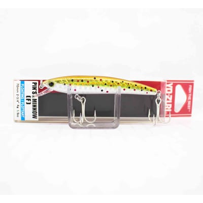 Yo Zuri Pin'S Minnow 70 mm drijvend kunstaas F1162-BWTR (3124) gray