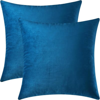 Fluwelen Kussenhoes Set 2 Stuks 18x18 Inch - Gezellige Decoratie voor Bank en Bed