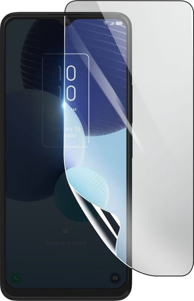 3mk, Geschikt voor TCL 406, Schokbestendige Hydrogel Screenprotector, Transparant