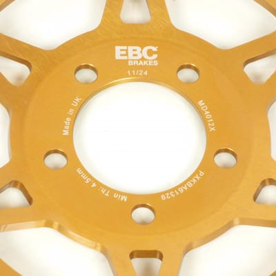 ebc voorremschijf voor motor kawasaki 1200 zrx 2001 tot 2006 Ø310x61x5mm / avg / avd nieuw