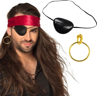 Boland - Set Piraat essentials - Kinderen en volwassenen - Unisex - Piraat - Piraten