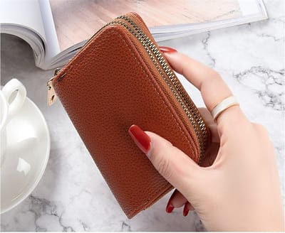 Pasjeshouder rood - met rits - pasjeshouder dames - creditcardhouder roze - mapje voor pasjes - bankpashouder - card holder - card wallet - mannen en vrouwen