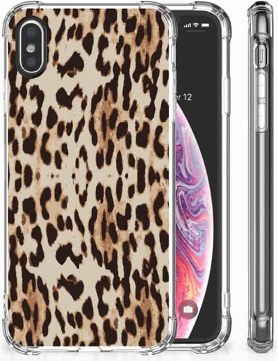 Apple iPhone X | Xs Case Anti-shock Leopard