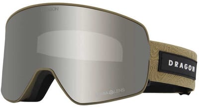Dragon Alliance NFX2 Skibril - Earth/Silver Ionized & Amber