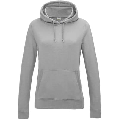 Just Hoods Women´s College Hoodie JH001F - Heather Grey - L