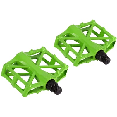 3 Heldere Kleuren 1 Paar Duurzame Aluminium Pedalen Antislip Plat Platform MTB Fietspedaal groen