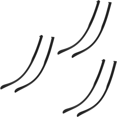 Universele Brilpoten - Vervangende Tempels - Bril Reparatie - Comfortabel Antislip - 13.8 cm Lengte - Zwart