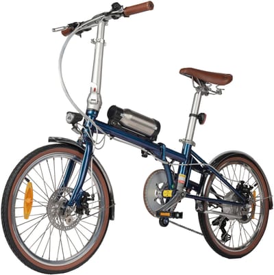 Maxturn Smart20 Elektrische stadsfiets – Accu 36V 5,2Ah – Banden 20×1,35 inch - paars