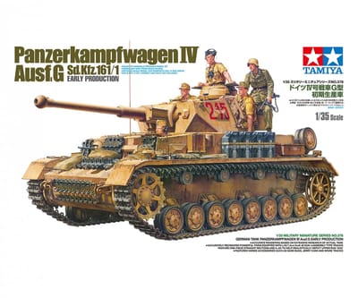 Tamiya Modelbouwpakket Militaire voertuigen - 35378 Panzerkampfwagen IV Ausf. G Sd.Kfz. 161/1 Early Prod. Plastic - 1:35 - Modelbouw