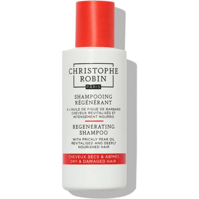 Christophe Robin Regenerating Shampoo with Prickly Pear Oil 75ml (Low Dioxane)