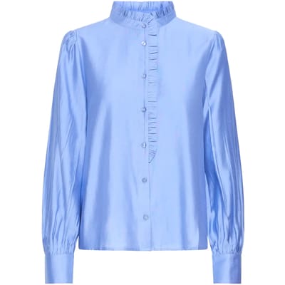 Vrouwenblouse van viscose en polyester Ichi Karlani