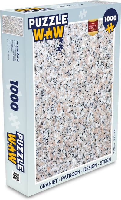 Puzzel Graniet - Structuren - Design - Steen - Legpuzzel - Puzzel 1000 stukjes volwassenen