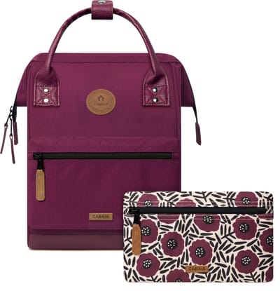 CABAIA - Rugzak Adventurer Small 10L Nice, Computercompartiment 10,5", Levenslange garantie, Brede opening - Violett