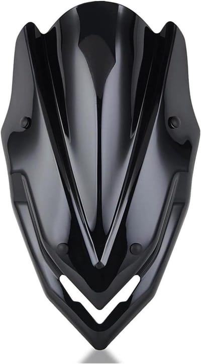 Motorfiets Windscherm - Voorruit Deflector - Bescherming Tegen Wind - Verhoogt Rijcomfort - ABS Materiaal - Helder