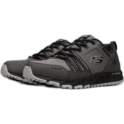 Skechers Escape Plan, Mannen, Grijs, Trekkingschoenen, maat: 41,5