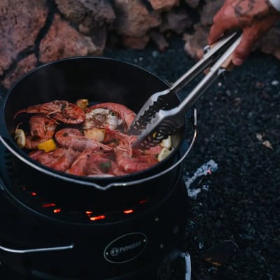 Petromax Atago Black Edition – Multifunctionele Barbecue, Vuurschaal, Oven En Fornuis
