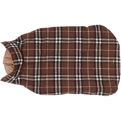 Honden Winterjas Vest Zacht Polyester Katoen Herfst Huisdier Koud Weer Jas voor Grote Honden Koffie 6XL black