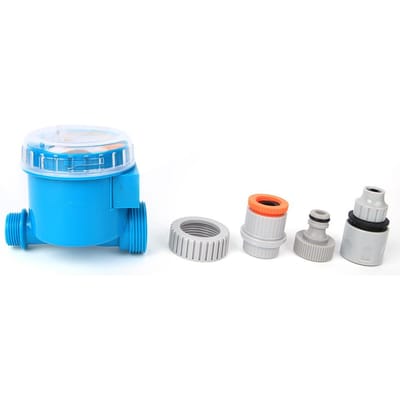G1-1/4 DN32 Intelligente Irrigatiecontroller Automatische Bewateringstimer voor Kas Plant Bloem blue