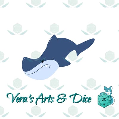 Haai Sticker - Oceaan Dieren - Schattige Haaien Vissen Stickers - Handgemaakte Stickers - Journaling - Bullet Journal - Scrapbooking - Leuke Stickers - Laptop Sticker - Telefoon Sticker - Cute - Dier - Lief - Schattig - Wilde Dieren