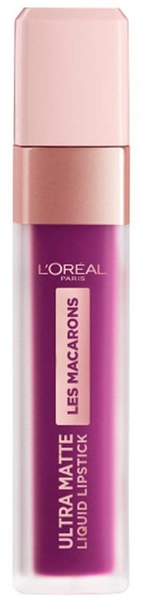 Infallible Les Macarons Liquid Lipstick 840 Infinite Plum 8 ml – Liquid Lipstick, Ultra Matte, For Women, Macaron, Infinite Plum, Suitable For Daily Makeup