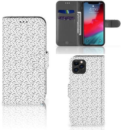 Apple iPhone 11 Pro Telefoon Hoesje Stripes Dots