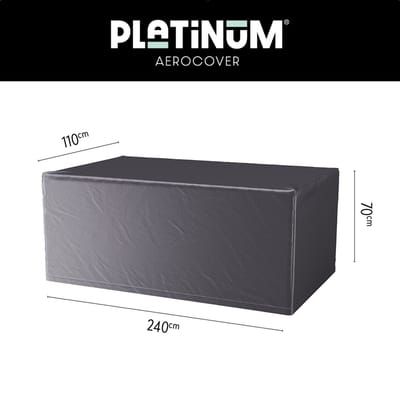 Platinum AeroCover - Tuintafelhoes- 240x110xH70cm - Ademend - Waterproof - Hoge kleurechtheid