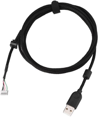 Store_7 - Vervangende kabel voor muis - USB kabel - Lang en stevig - 2,19 yd - Ideaal voor gamers - Geschikt voor dagelijks gebruik - Verhoogt gebr...