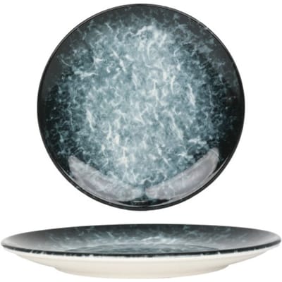 Bonna Dessertbord - Sepia - Porselein - 23 cm - set van 6