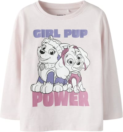 NAME IT - NMFVANA PAW LS TOP CPLG - Meisjes - Lange mouwen shirts