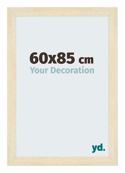 Your Decoration - Puzzellijst 60x85 cm - Zand Geveegd - Puzzellijst 1500-2000 stukjes - MDF Fotolijst - Mura