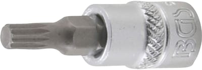 BGS Dopsleutelbit - 1/4 - veeltand (voor XZN) M5