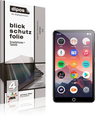 dipos – Matte Privacy Screenprotector geschikt voor AHENOD G18 | Anti-Spy Beschermfolie