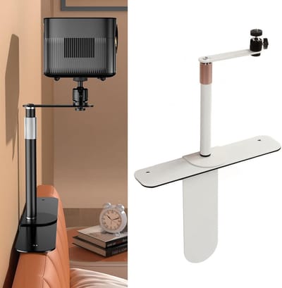 Verstelbare Universele Projector Muurbeugel met 1/4 Schroefdraad - Hoogte Aanpasbaar