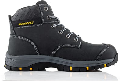 Buckbootz Wizardz WIZL1BLK S3S - Zwart - 40