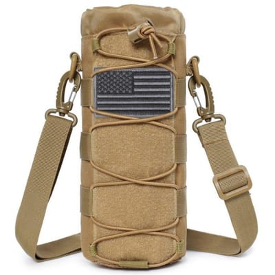 Tactische Molle Waterfles Pouch Pouch Voor Militaire Buitenactiviteit Reizen Kamperen Wandelen Vissen CHINA