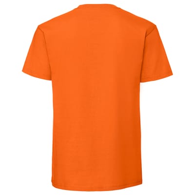 Fruit of the Loom Unisex volwassen iconisch 195 T-shirt (Oranje)